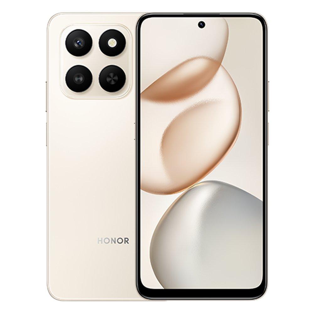 Honor X7D 5G — 128GB, 6GB رام, Desert ذهبي, باقة حماية