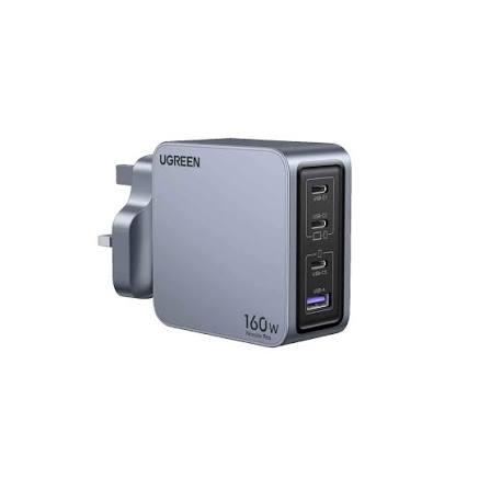 UGREEN Nexode Pro 160W 4-منفذ USB C GaN سريع شاحن طقم UK25878
